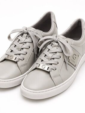 Guess by Marciano Gray Lace-Up Sneakers